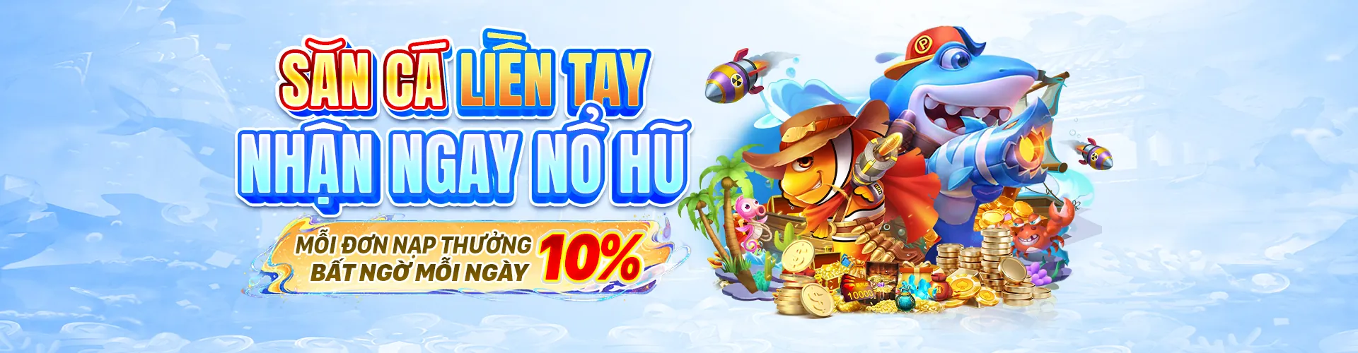 Thế giới bắn cá sống động tại hit20